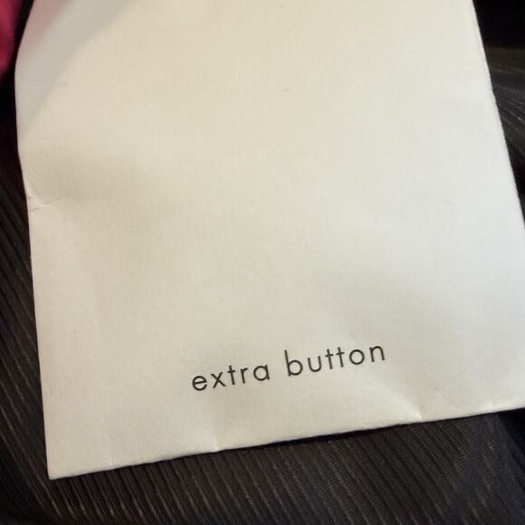 Calvin Klein Trench Coat Womens Size Medium Hot Pink Belted Double Breasted NEW - Picture 9 of 12